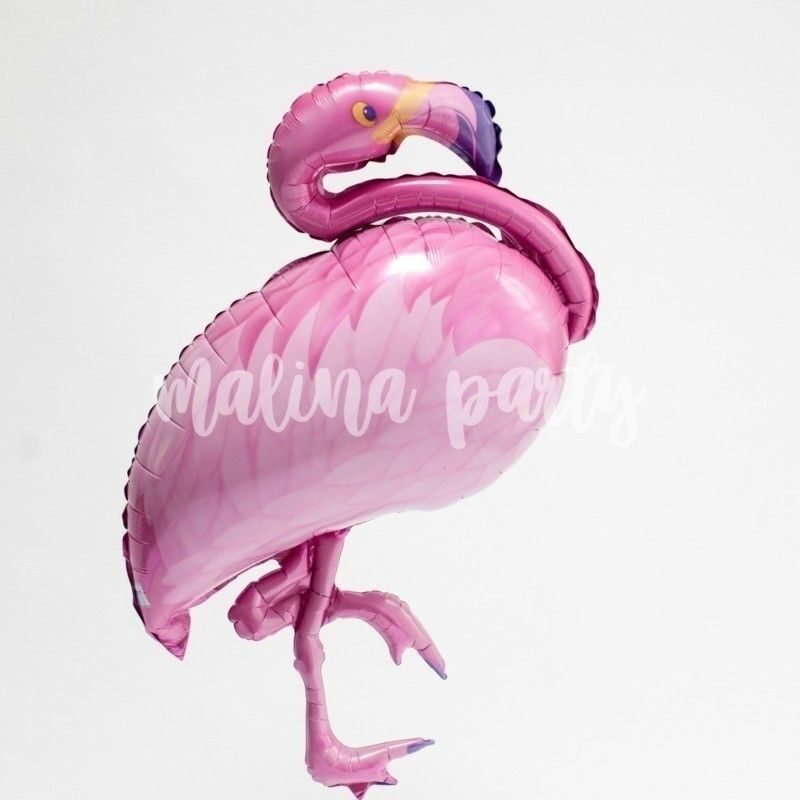 Воздушный шар мини фламинго спящий