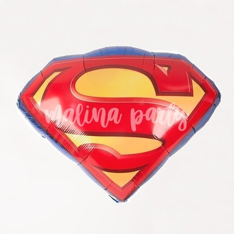 Коробка с воздушными шарами Супермен