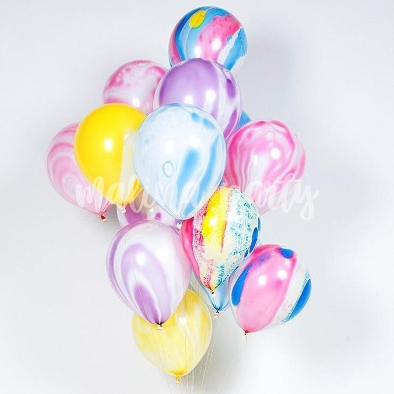 Воздушный шары с рисунком Дудл 15 штук