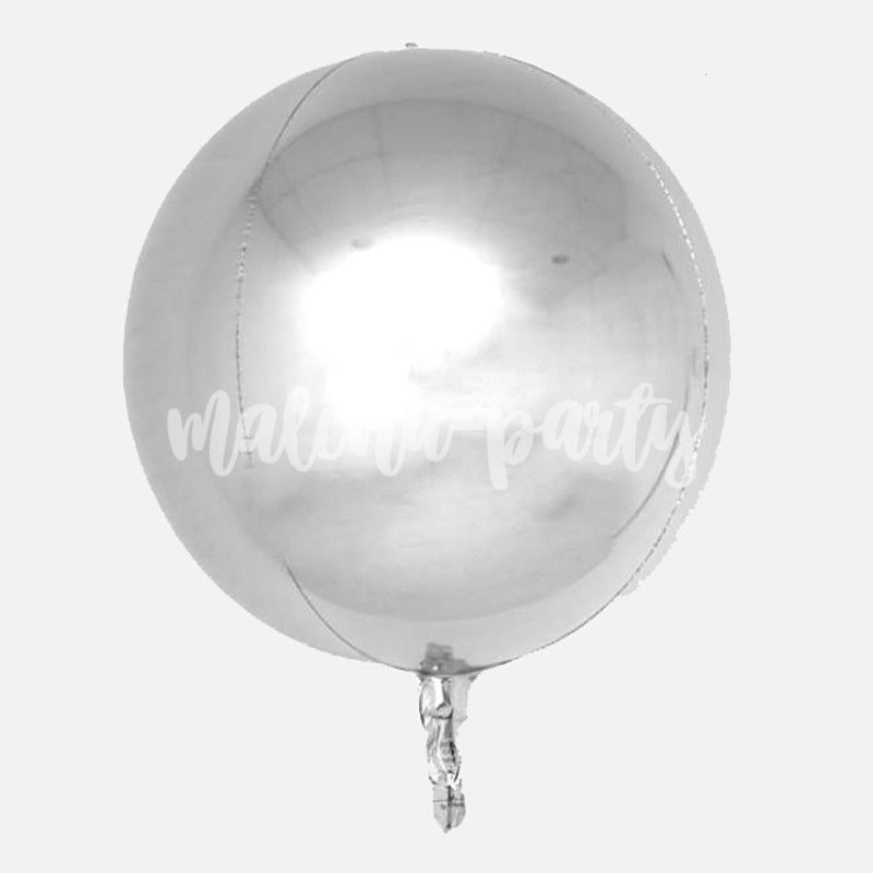 Воздушный шар сфера полоски С днем рождения