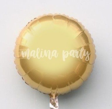 Воздушный шар с золотым конфетти 1 штука