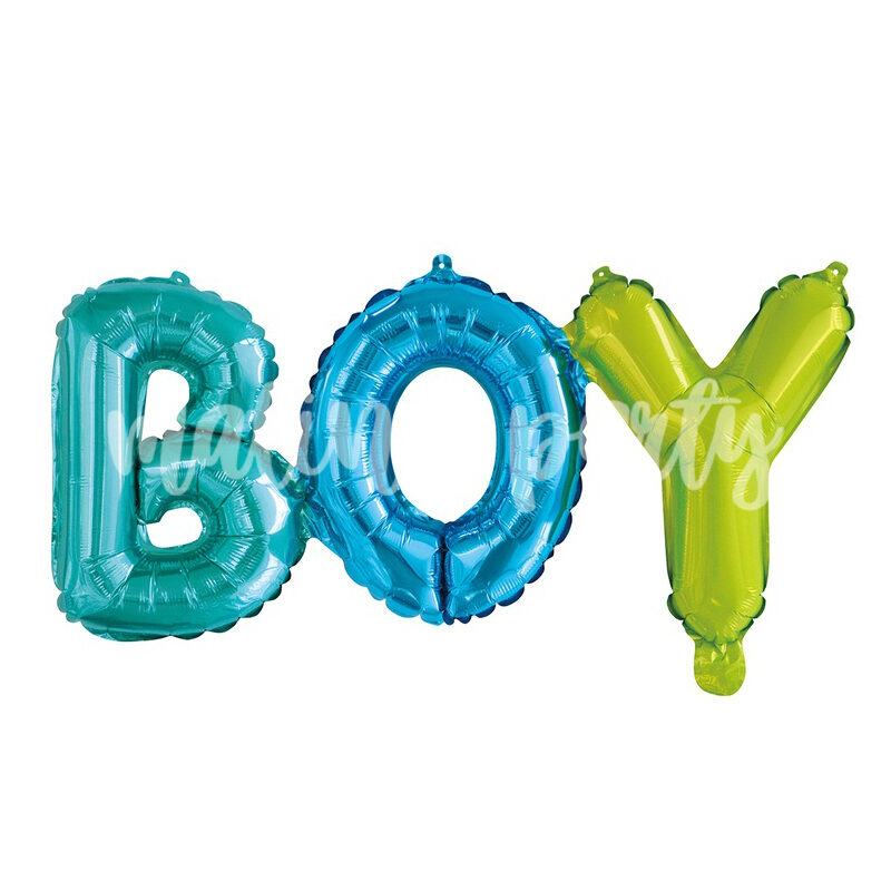 Воздушный шар надпись baby boy