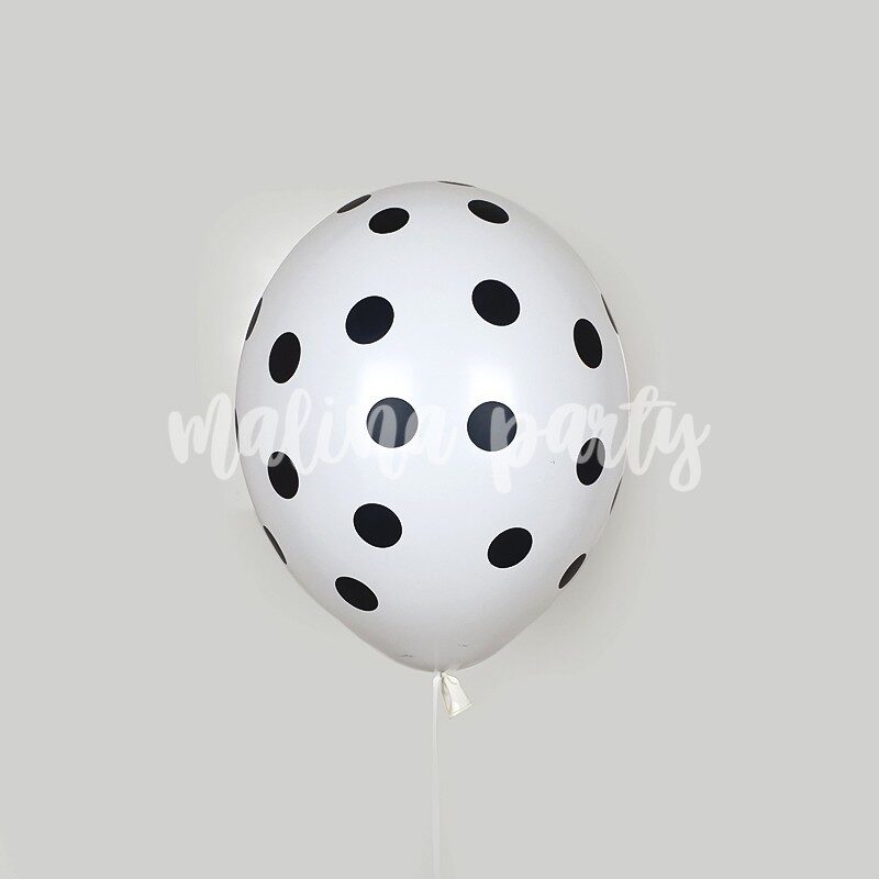 Воздушный шар с рисунком Мишка белый 1 шт