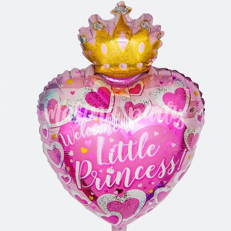 Воздушный шар на рождение принцессы