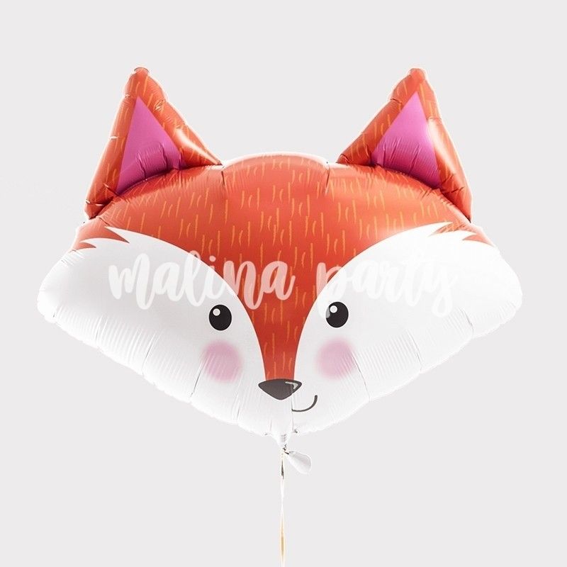 Воздушный шар голова лиса