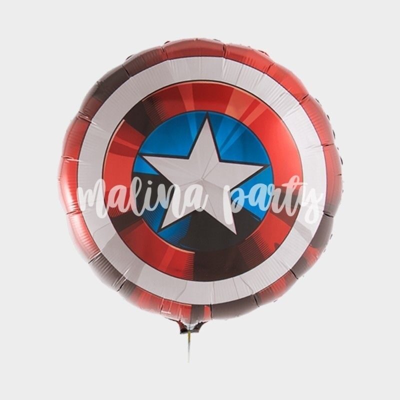 Букет воздушных шаров Капитан Америка