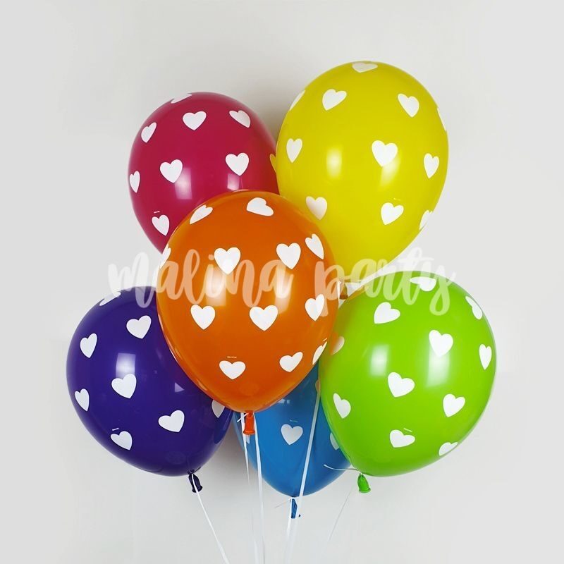 Воздушные шары с рисунком Маленький принц 15 штук