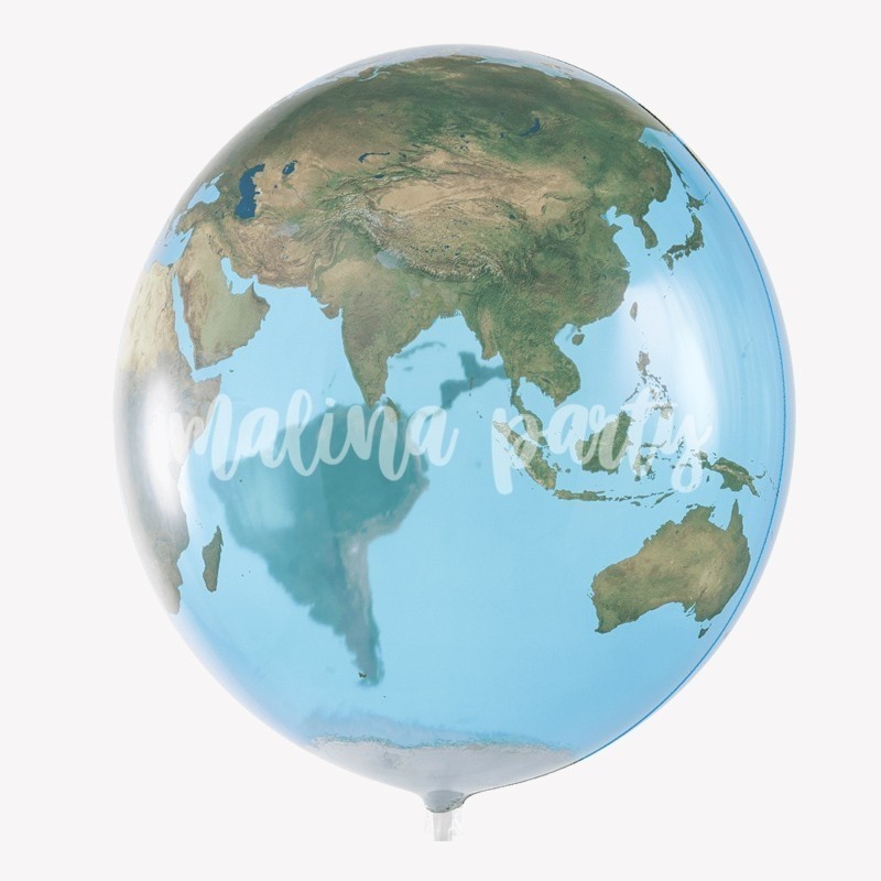 Воздушный шар баблс планета Земля