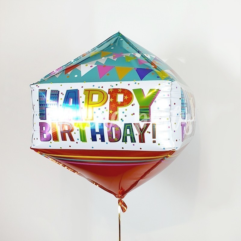 Воздушный шар циркон С днем рождения