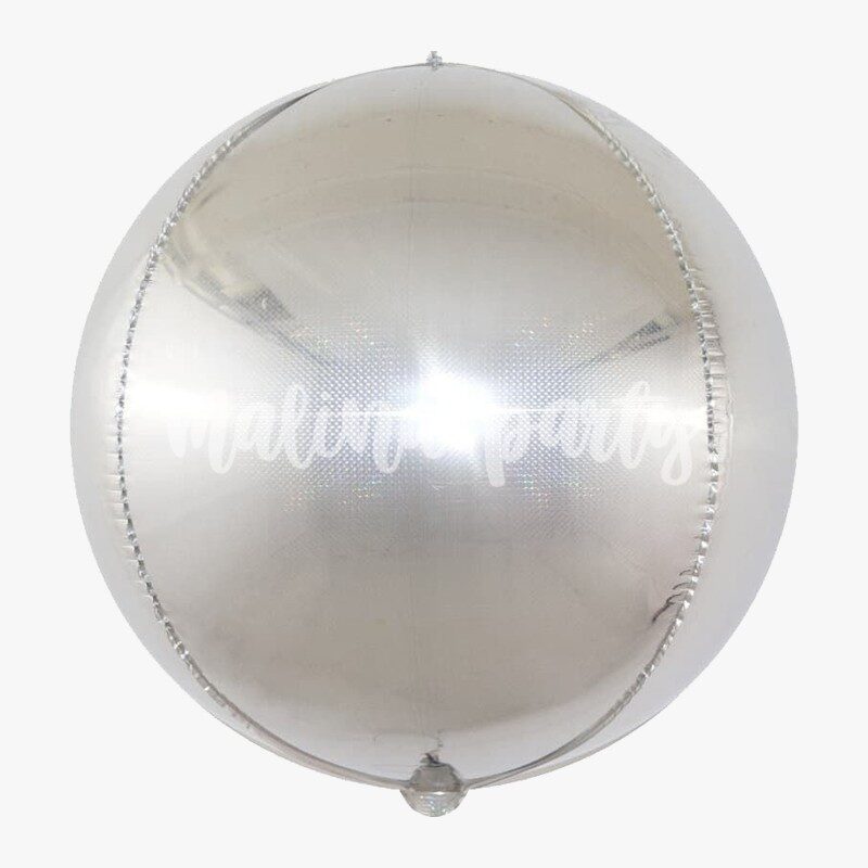 Воздушный шар сфера марбл бирюзовый