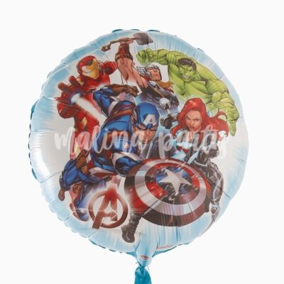 Воздушный шар круг Мстители