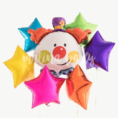 Букет воздушных шаров Милый клоун