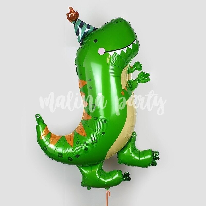 Воздушный шар круг дракон с днем рождения
