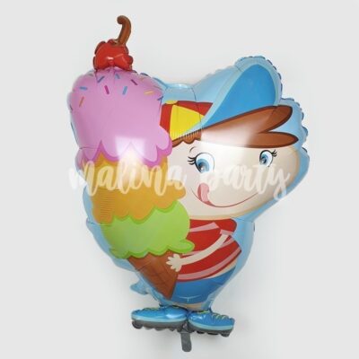 Воздушный шар Мальчик с мороженым