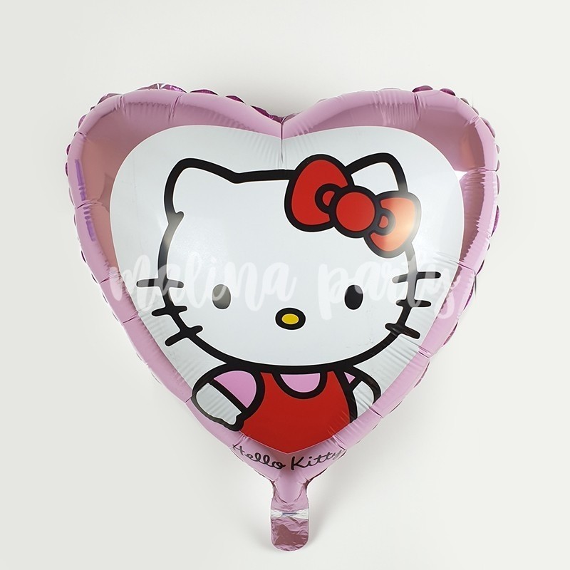 Коробка с шарами Мишка и сердца