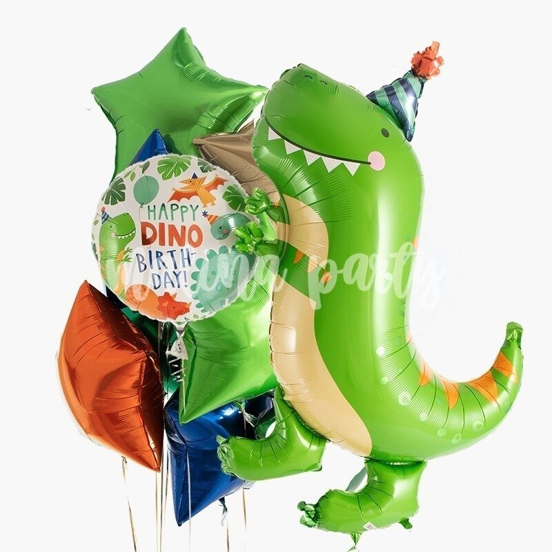 Букет воздушных шаров с гелием Радуга и пастель