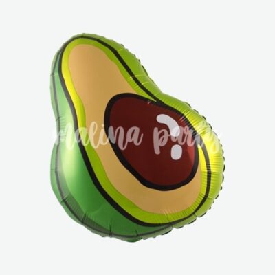 Воздушный шар авокадо с косточкой