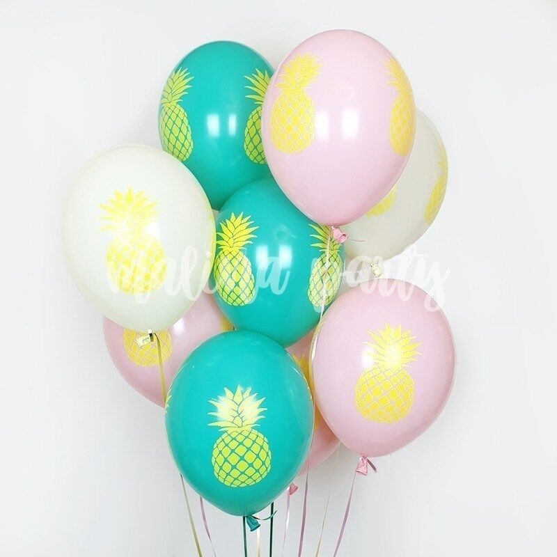 Воздушные шары с оскорблениями для девушки 12 шт