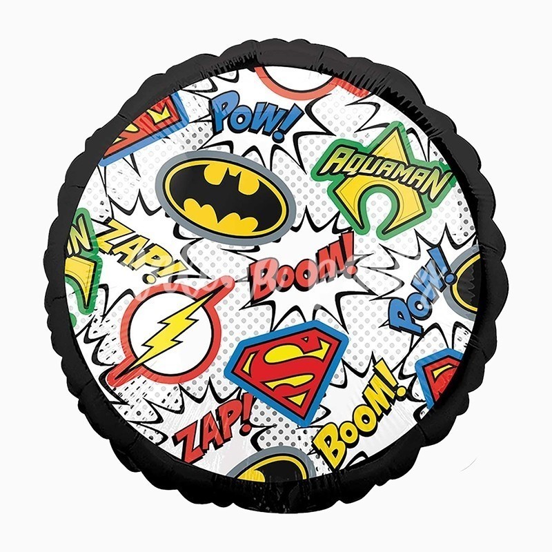 Букет воздушных шаров с гелием Супергерой