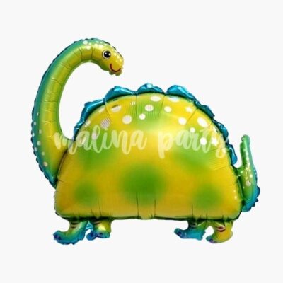 Воздушный шар динозавр зеленый
