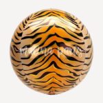 Воздушный шар сфера принт тигр