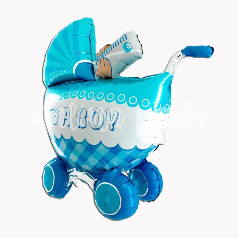 Воздушный шар 3D коляска Это мальчик
