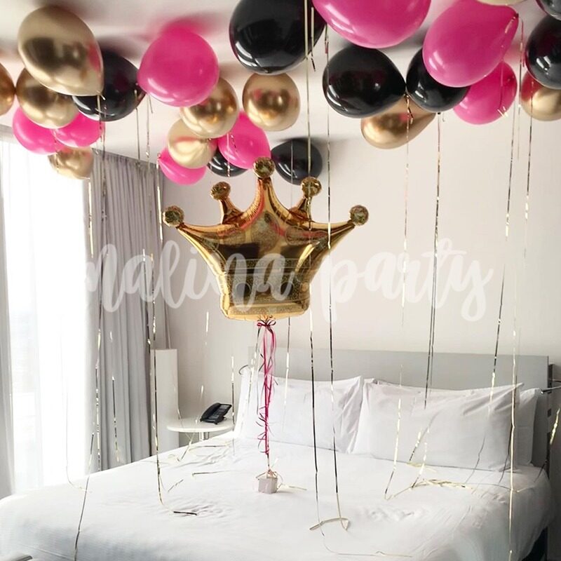 Набор гелиевых воздушных шаров на с цифрой на день рождения Щенячий патруль
