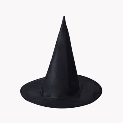 Шляпа ведьмы черная