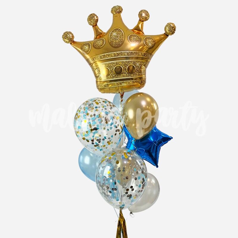Букет воздушных шаров с гелием Принц