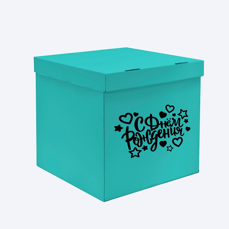 Коробка с воздушными шарами Фея
