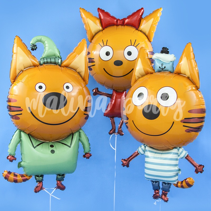 Воздушный шар Коржик Три кота