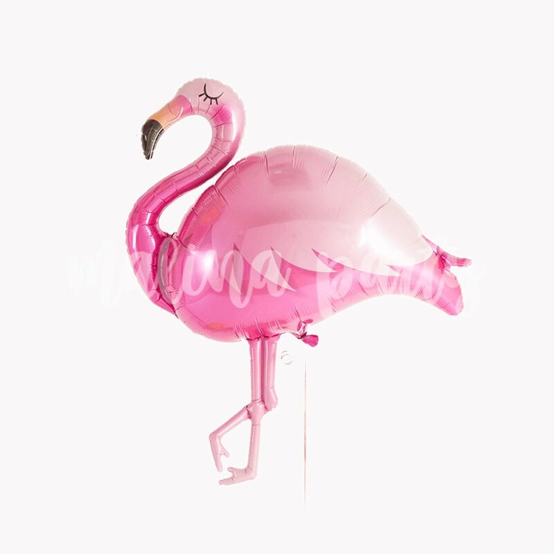 Воздушный шар круг Алоха фламинго