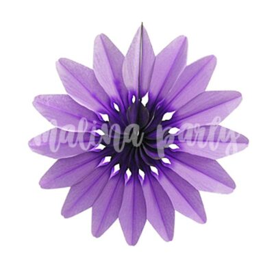 Цветок бумажный фиолетовый