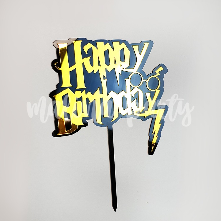 Топпер для торта Гарри Поттер Happy birthday