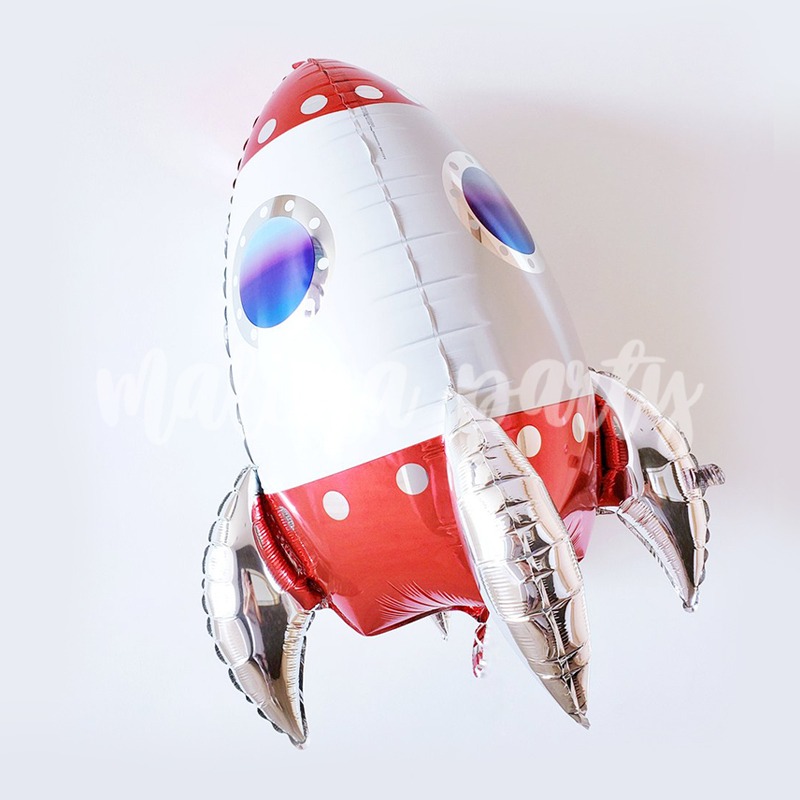 Воздушный шар Ракета 3D