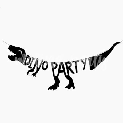 Гирлянда Dino party 90 см
