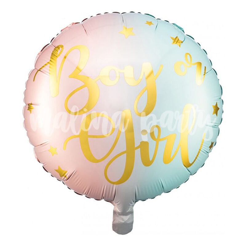 Воздушный шар круг золото 30 лет на день рождения