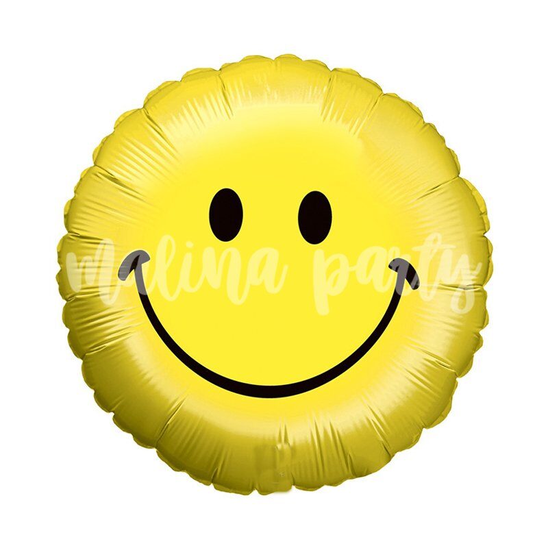 Воздушный шар круг Бравл старс желтый