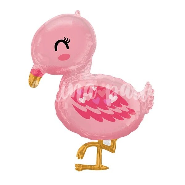 Воздушный шар Фламинго малыш