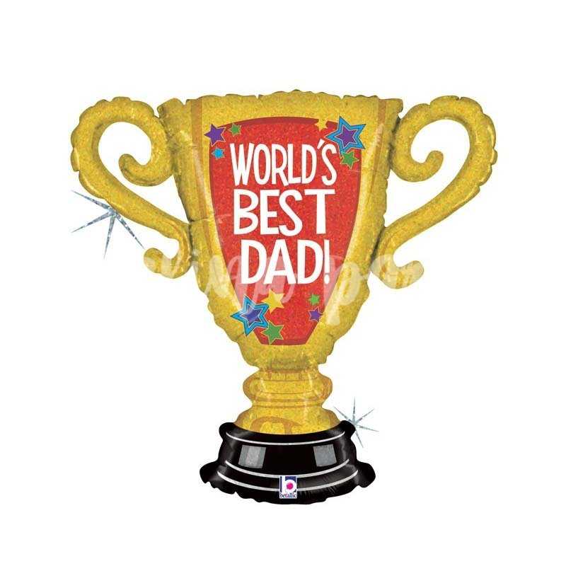 Воздушный шар Кубок Best Dad