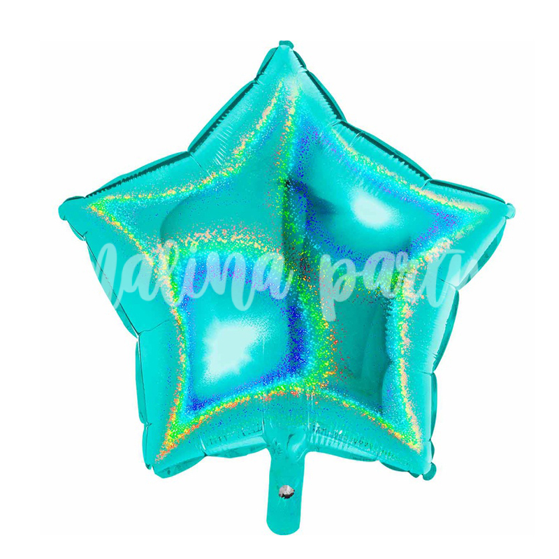 Букет воздушных шаров с гелием Дельфин радужный и звезды