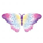 Воздушный шар бабочка Нежная акварель