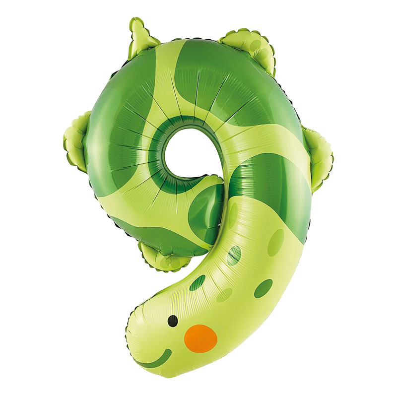 Воздушный шар цифра 8 змея