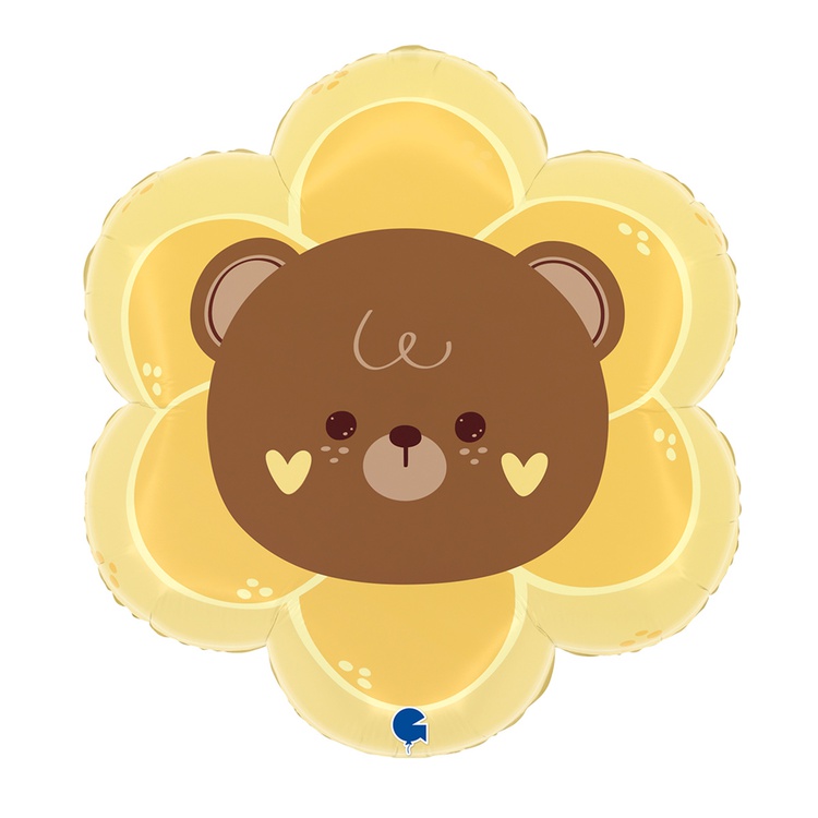 Воздушный шар Мишка в ромашке Воздушный шар Мишка в ромашке