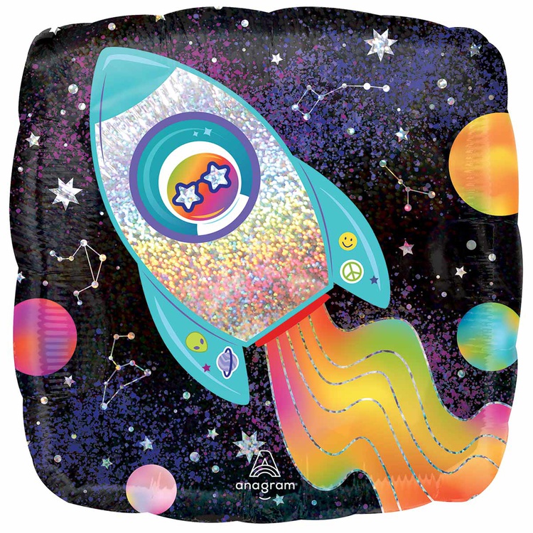 Воздушный шар круг черный Happy Birthday Воздушный шар круг черный Happy Birthday